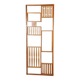 Claustra vintage en bois, fabrication tchèque, 1960