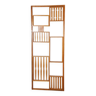 Vintage wooden screen, Czech made, 1960