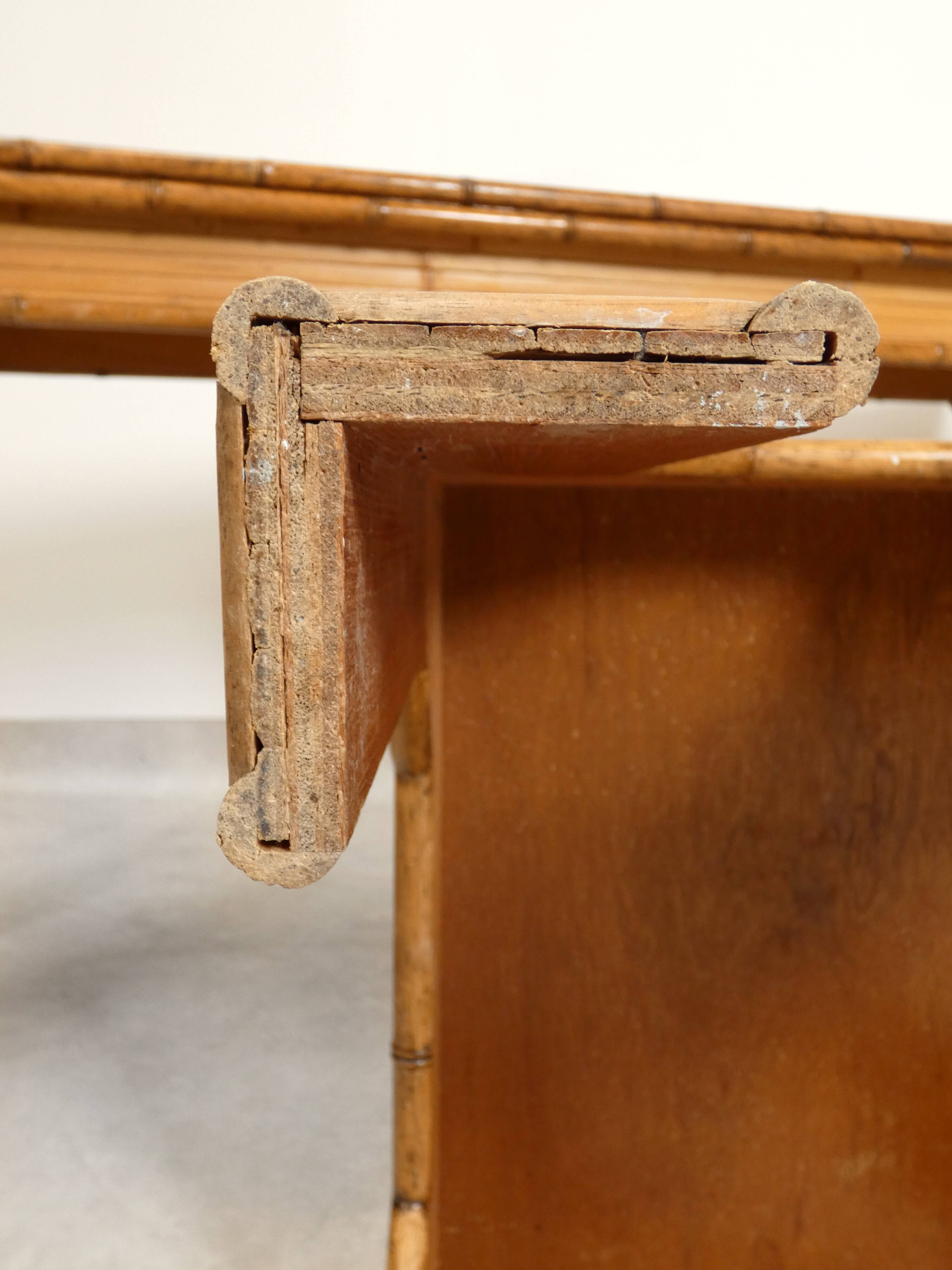 Dressoir console and side table bamboo