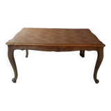 Louis XV style table in oak and cherry