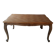 Louis XV style table in oak and cherry wood.