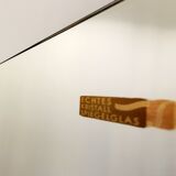 Wall mirror with drawer, 132x55 cm