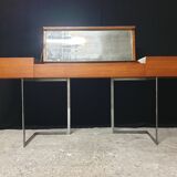 Roche Bobois mid-century design teak dressing table