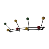 8 hanger hooks balls vintage 1960