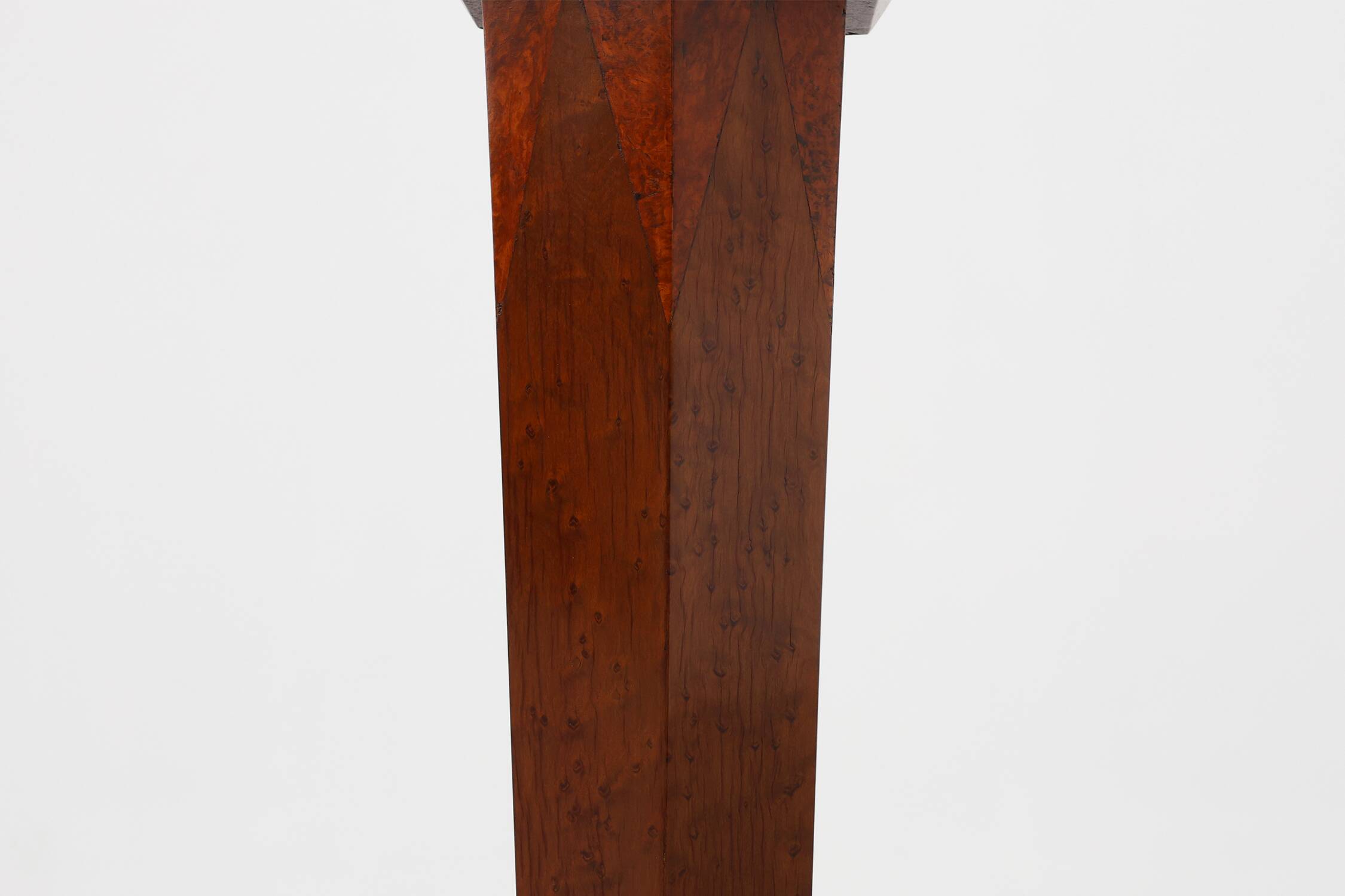 French Burl & Oak Art Deco Console, 1925