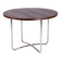 Bauhaus Round Coffee Table in Beech and Wenge, Czech, 1930s