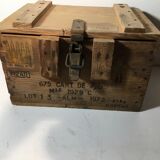 Wooden military crate 1972