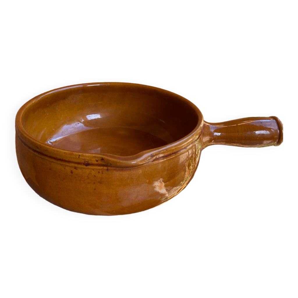 Casserole en terre cuite émaillée Selency