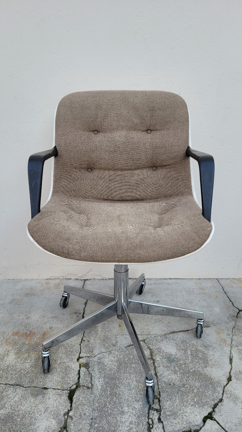 Strafor 451 Randall Buck Steelcase Armchair -1970s