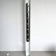 Vintage Italian Chromed Space Age totem lamp by Enrico Tronconi, made in Italy