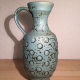 Vase Jasba céramique bleue 30 cm