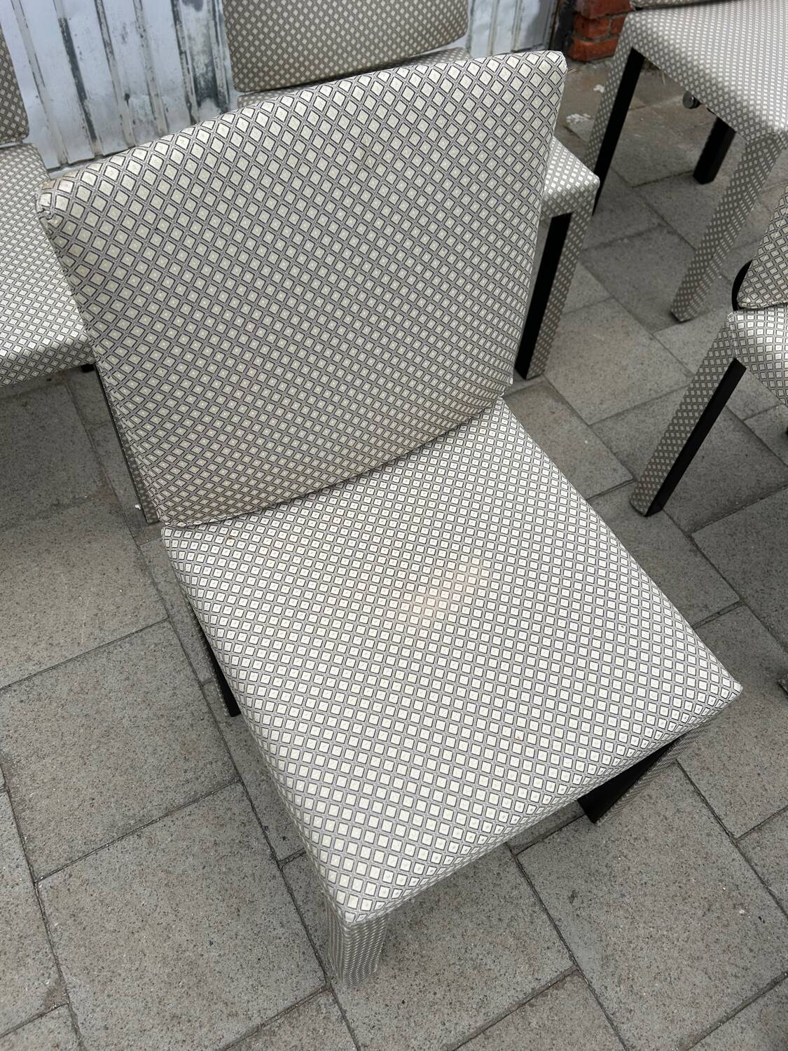 6x Arcadia Arcara chairs Paolo Piva B&B Italia