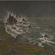 Lithograph by Henri Rivière The Fairyland of Hours - The Storm