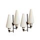Pair of large Italian wall lights, 1950s