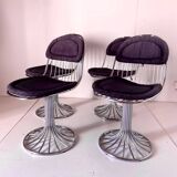 Space Age Dining Chairs, Italy 1970