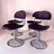 Chaises de salle à manger Space Age, Italie 1970