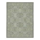 Tapis Oushak turc fabriqué à la main 269 cm x 356 cm