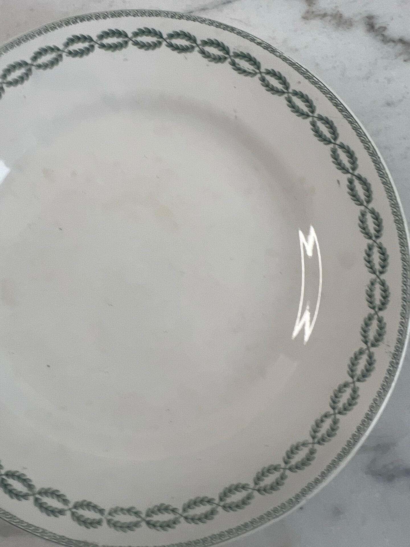 Ironstone compote dish Sarreguemines Nobilis