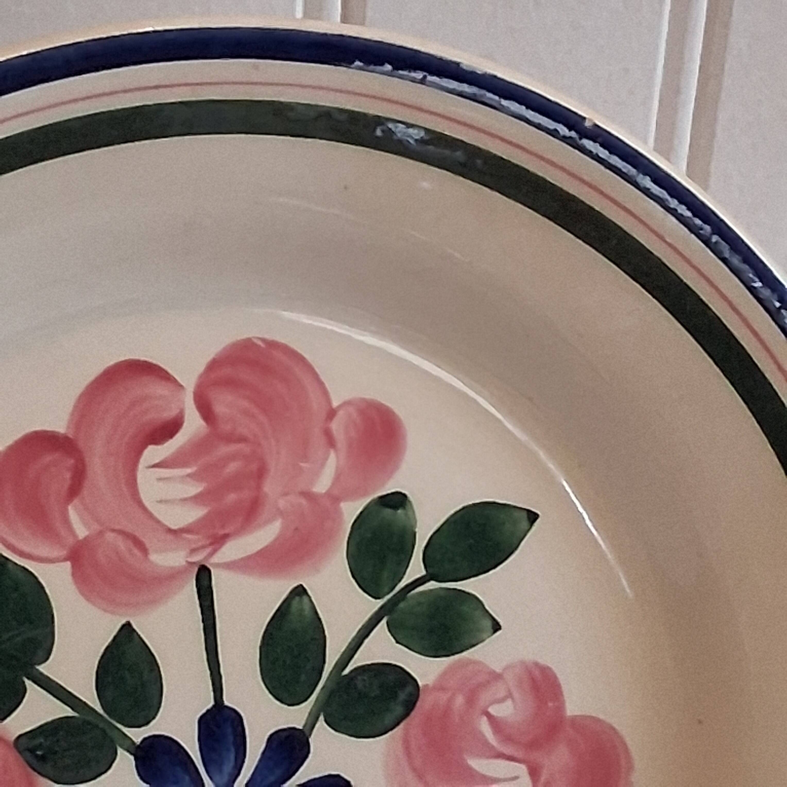 HBCM porcelain plate "Mulhouse" in very good condition.