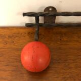 Vintage wall coat rack