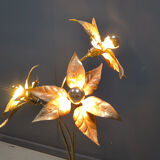 Willy Daro flower floor lamp, 1970s
