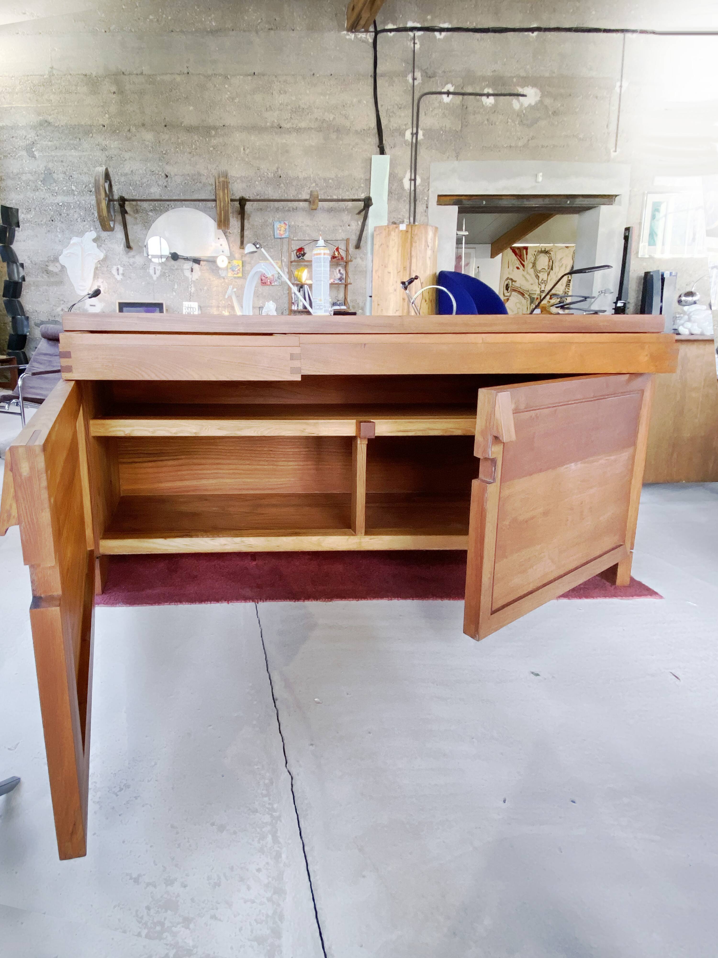 "R08" sideboard by Pierre Chapo - 1970s