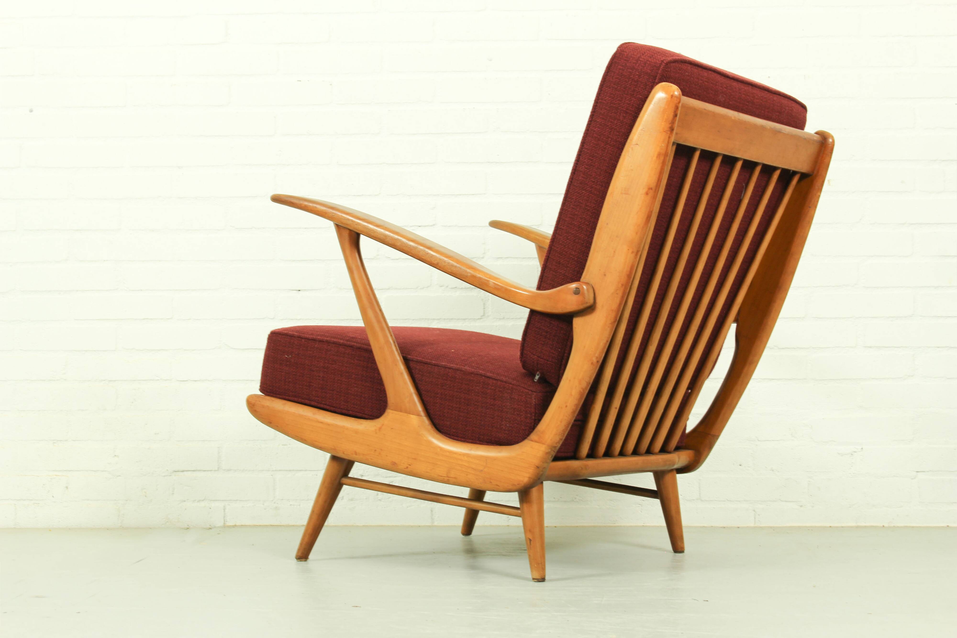 Canapés et fauteuils lounge au design vintage Sprij / Spuij’s, années 1960