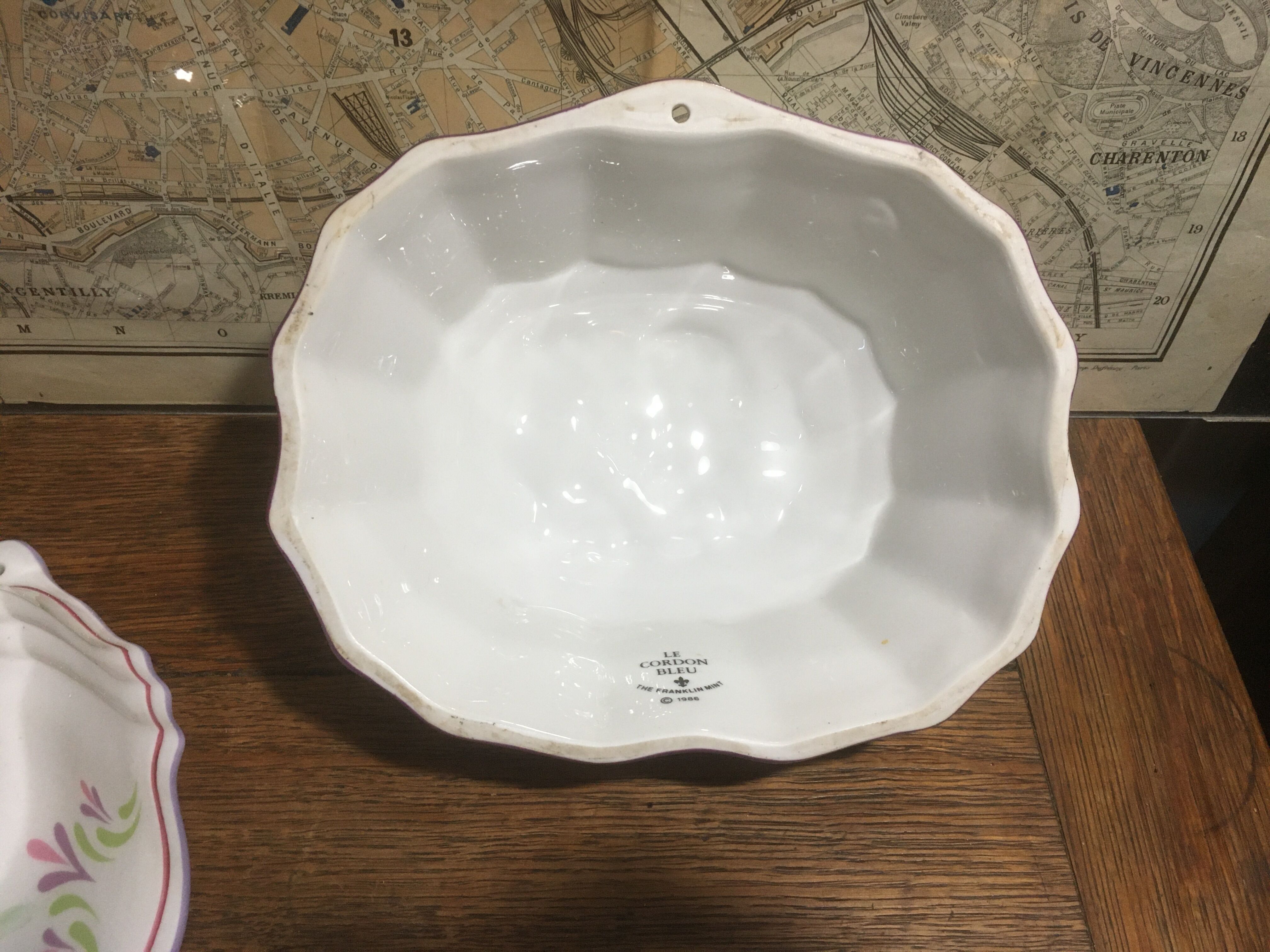 Decorative jelly mold "the blue cord"