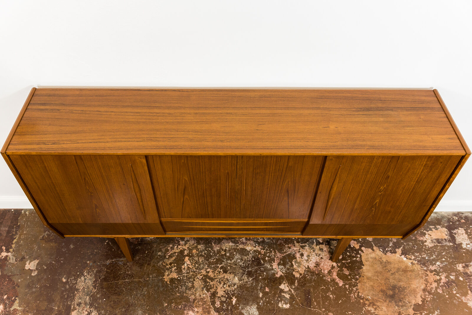 Danish Teak Highboard, 1960s