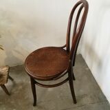 Taxhel bistro chair in curved wood