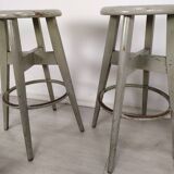 Industrial bar stools