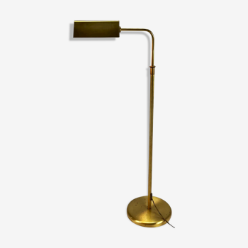 Mid century brass and steel classical floorlamp, 1960s