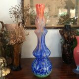 Multicolored vase Murano 46cm