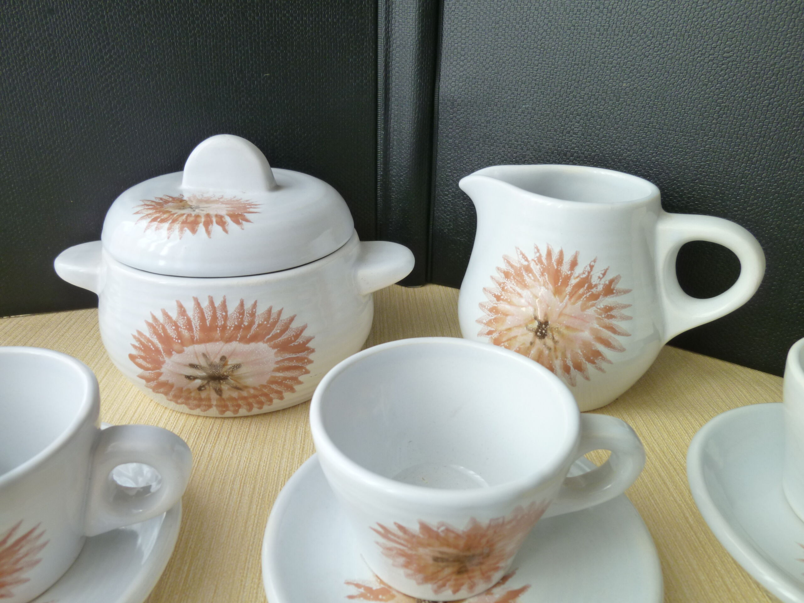 Vintage coffee service Faiencerie de Saint Amand 1713