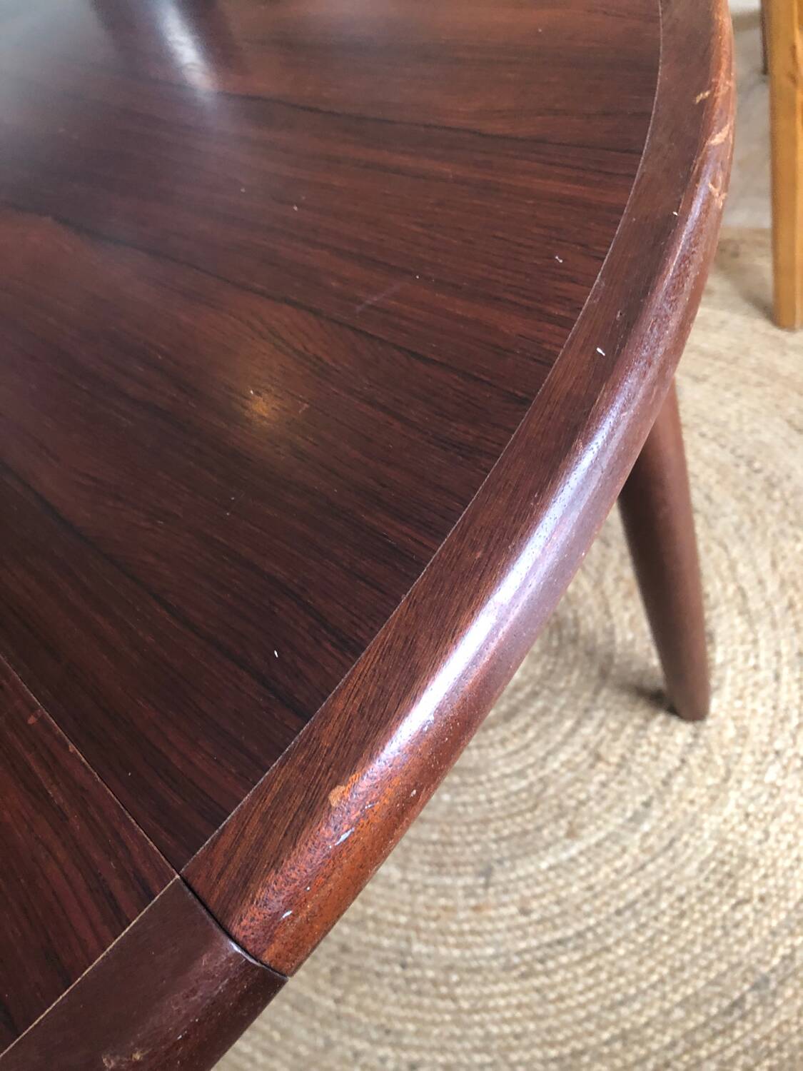 Scandinavian teak table, 1960