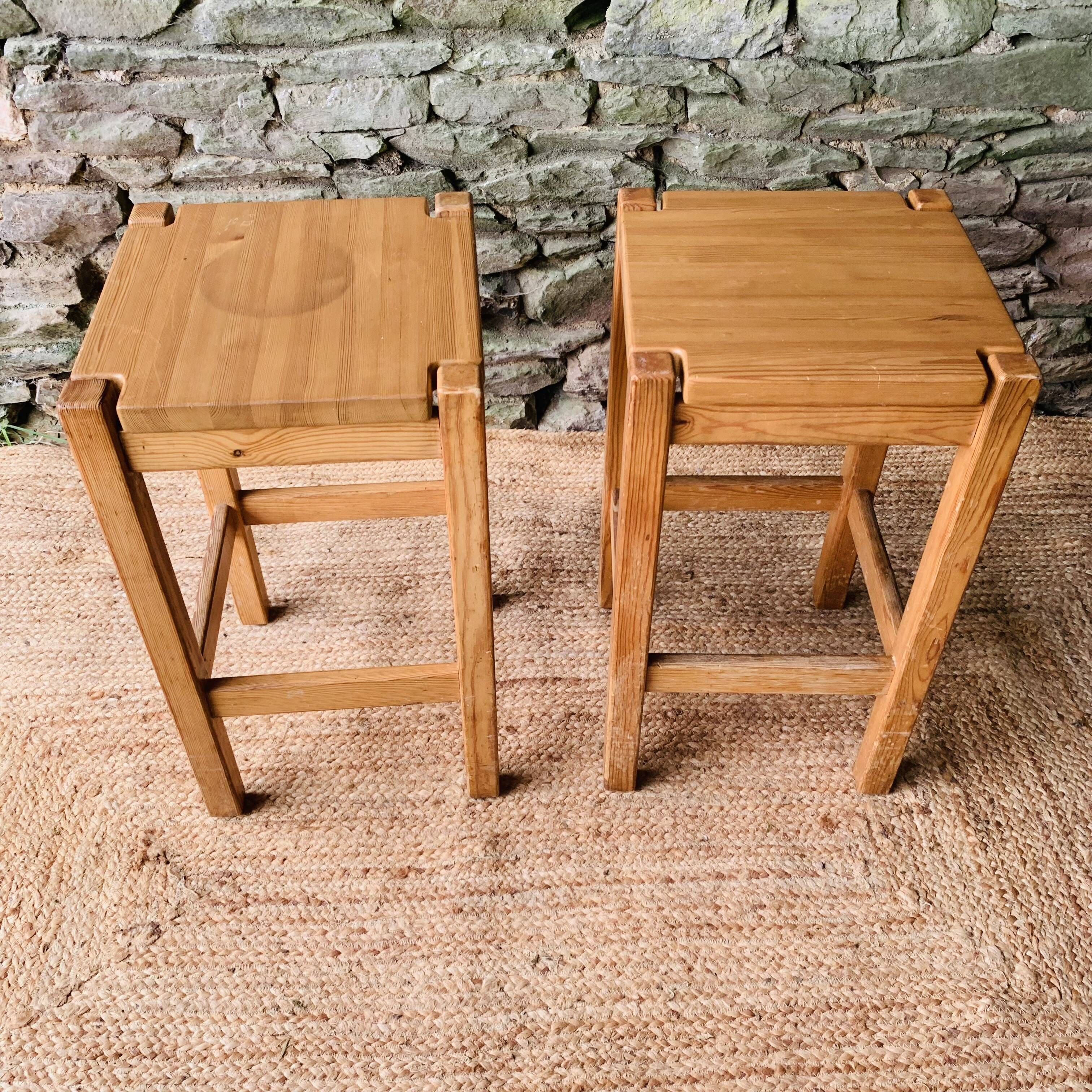 Pair of vintage Hongisto stools by Ilmari Tapiovaara