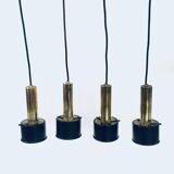Italian pendant lamps, Italy, 1960s, set of 4