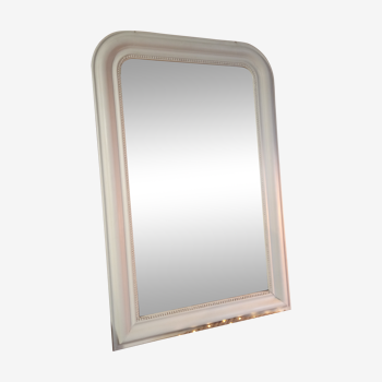 White Philippe Louis mirror 71x108cm