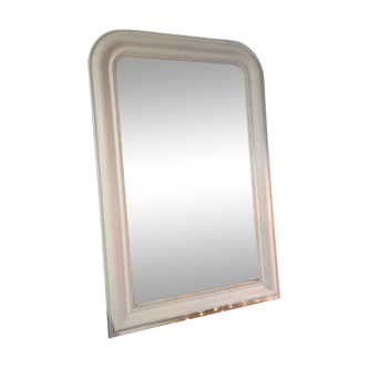 White Philippe Louis mirror 71x108cm