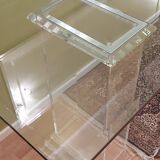 Table en verre