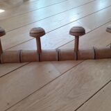 Portemanteau ancien bois imitation bambou