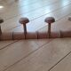 Old coat rack wood imitation bamboo