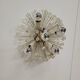 Vintage sputnik wall lamp emil stejnar in brass and glass 1960s