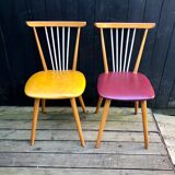 Pair of bistro chairs