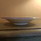 Digoin low compote dish with hand-painted decoration