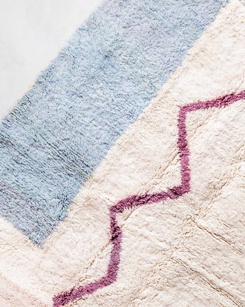 Abstract moroccan rug 150/250cm