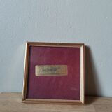 Vintage metal frame Italy Czdeurop Marsala