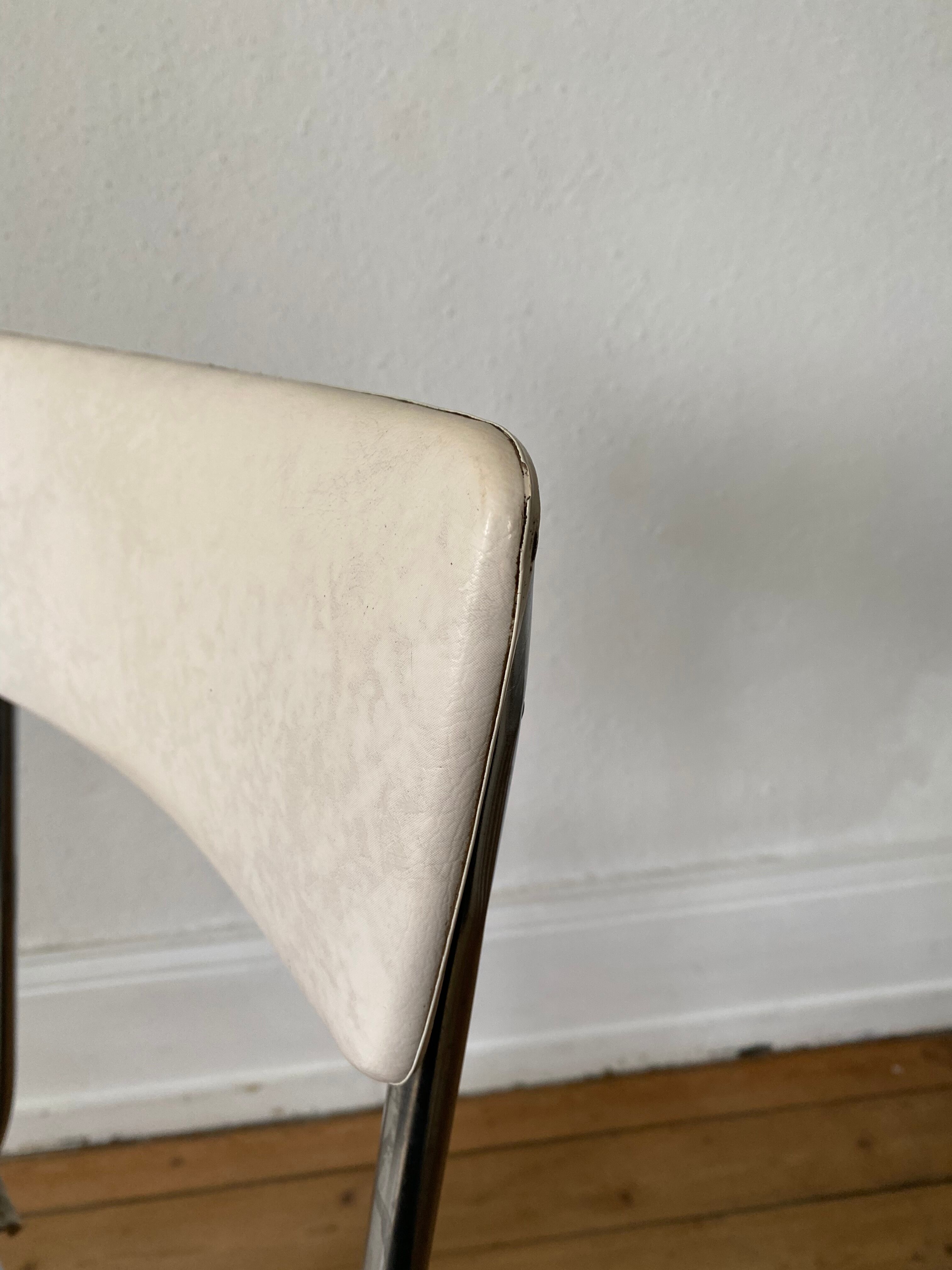 Soudexvinyl folding chairs 1970
