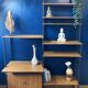 Etagère scandinave vintage modulable, années 60