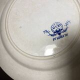 4 old Moustiers plates